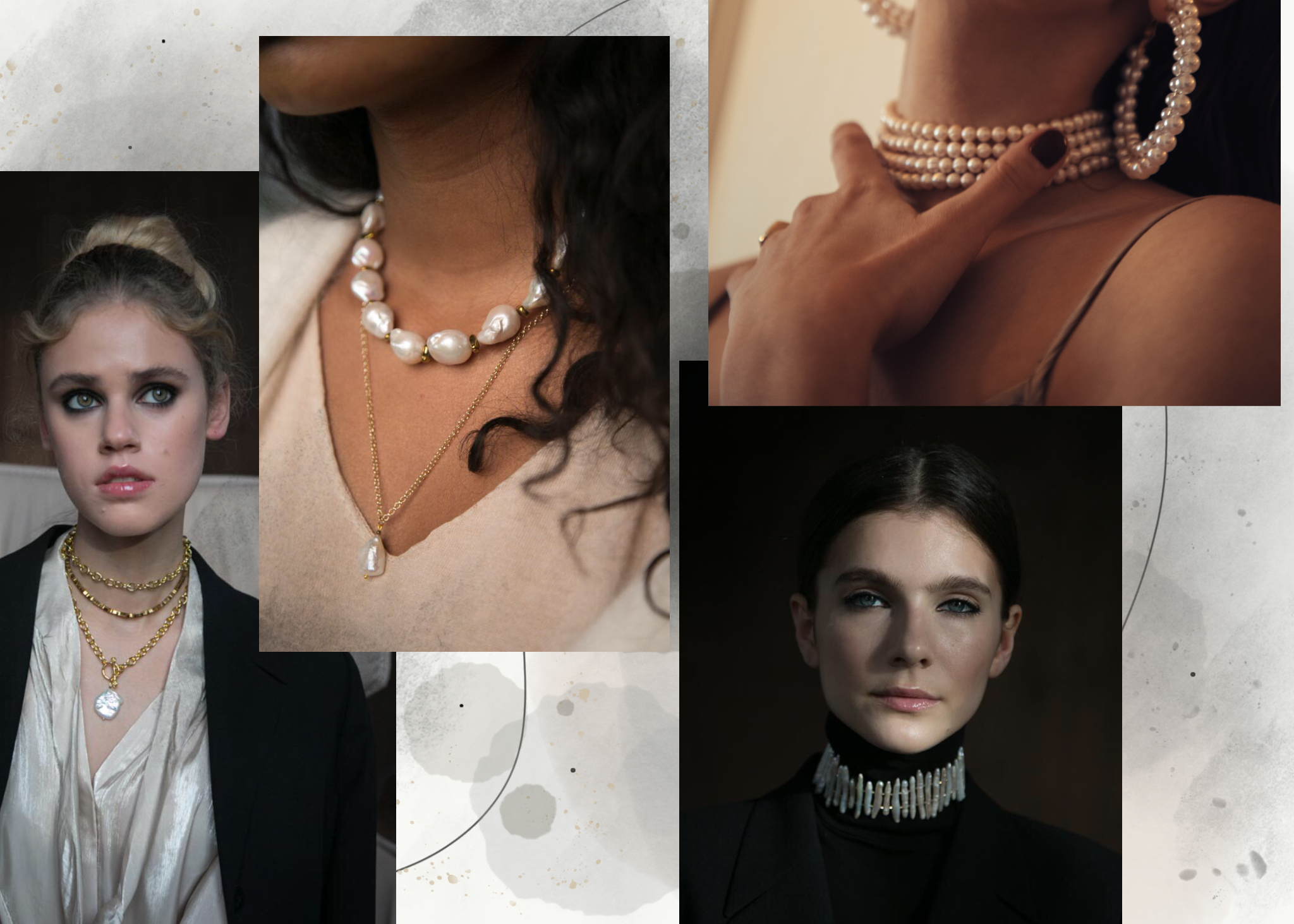 Necklace, chokers