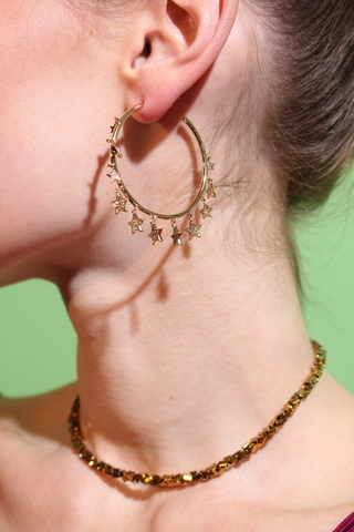 Earrings for those with short hair